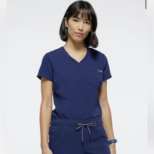 Jaanuu women’s scrubs XS navy blue